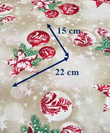 Tessuto *Loneta stampato, da interno; 60% cotone, 40% poliestere Altezza 280 cm Ideale per realizzare complementi d’arredo come copriforno, runner, cuscini